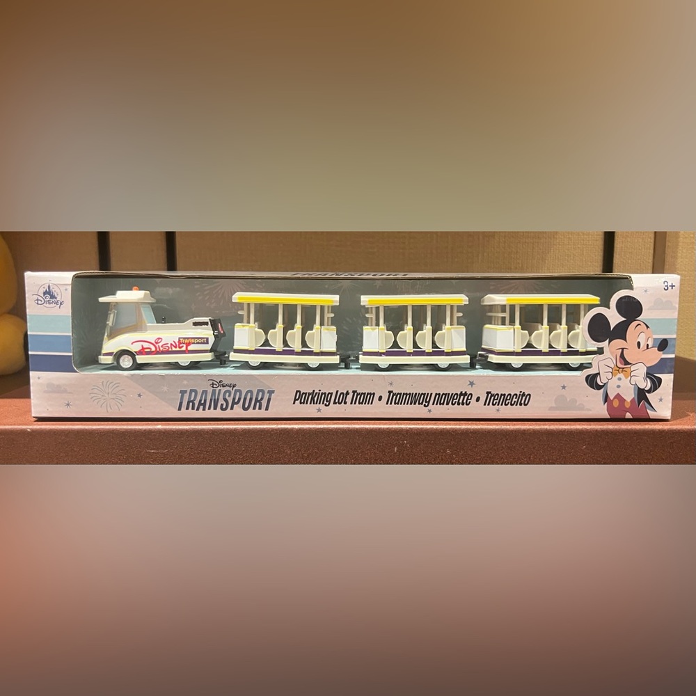 Disney Parks Transport Parking Lot Tram Car Toy NEW